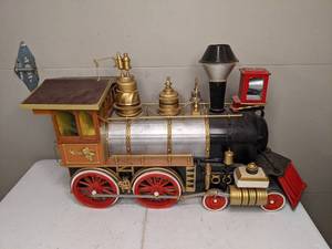 lot 1202 image: Steam Locomotive Mailbox