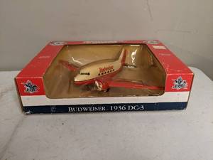 lot 1203 image: Budweiser 1936 Airplane Bank