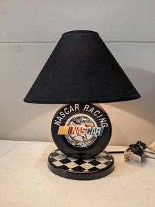 lot 1204 image: NASCAR Racing Table Lamp