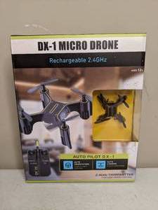 lot 1215 image: DX-1 Rechargeable Micro Drone