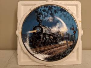 lot 1223 image: Twentieth Century Limited Train Plate