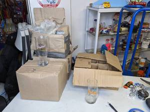 lot 1112 image: Lot of 26 Collectible Glasses Leinenkugels and Kahlua