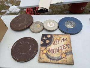 lot 1134 image: Antique Film Reels