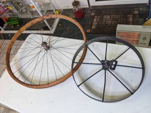 lot 1167 image: 2 Very Different Wheels