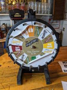 lot 1514 image: Dr. McGillicuddys Wheel of Fortune