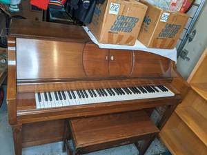 lot 1171 image: Upright Aeolian Player Piano