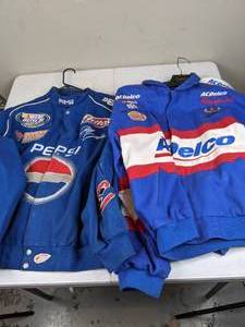 lot 1178 image: Pair of Blue Racing Jackets XL & XXL