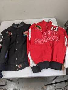 lot 1179 image: Pair of Racing Jackets Tony Stewart & Other