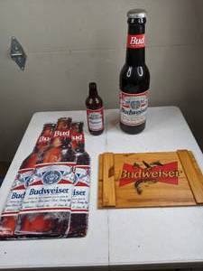 lot 1192 image: Assorted Budweiser Paraphernalia