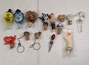 lot 1453 image: (14) Assorted Corks and Decanter Stoppers