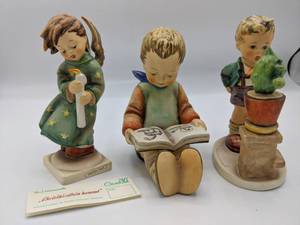 lot 909 image: Three Hummel Figurines