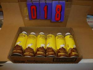 Brownell gun kote. Red. 6 cans. As shown.