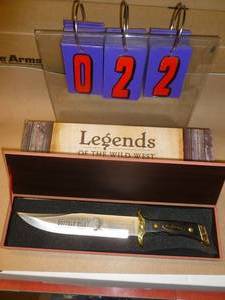 Buffalo Bill knife. New condition. As shown.