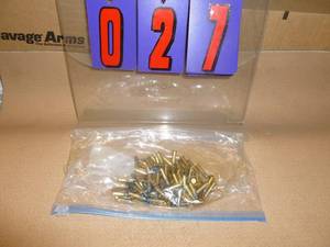 Bag of .22 ammo. Approx 100 rounds. As shown.