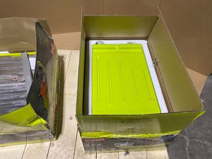 Lot of 2 Ryobi Wet Tile Saws in New and Used Conditions. See Pictures