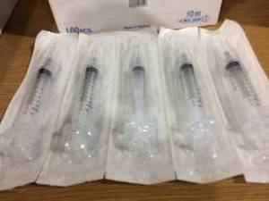 EXELINT Syringe Luer Lock Tip 26250 22G 1 (10 ml) 100Box