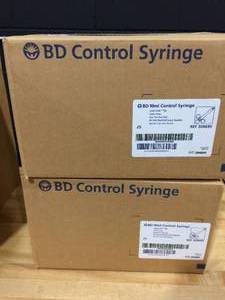 2 Cases BD 10ml Control Syringe 309695
