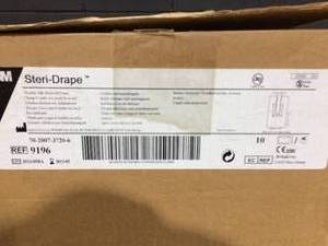 3M Steri-Drape Adhesive Split Sheet 9196