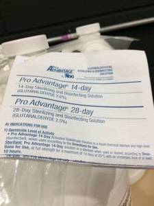 3 Gallons New Pro Advantage 14-Day Sterilizing &amp Disinfecting Solution,&nbsp2.6% Glutaraldehyde, Activated Dialdehyde, High Level Disinfectant, 1 Gallon (3785 ml)