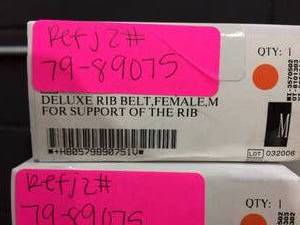 ProCare Deluxe Rib Belt Size M Female DJO 79-89075 (5 Pack)