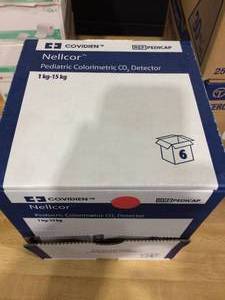 1 Box Covidien Nellcor Pediatric Colorimetric CO2 Detector