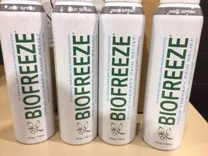 4 Bottles Biofreeze Professional 360 Spray Cold Therapy Pain Relief 4 fl. oz (118 ml)