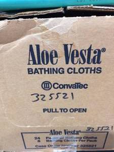 Convatec Aloe Vesta Multi-Purpose Bathing Cloths