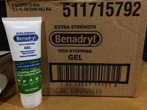 Benadryl Itch Stopping Gel Extra Strength 3.5 fl. oz (103 ml)