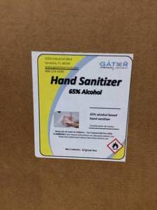 WOW MSRP $240 - 1 Case (41Gallons) Professional Grade Gator Hand Sanitizer 65% Alcohol - Expiration 033121