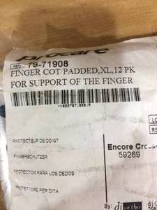ProCare Finger Cots Padded Splint Size XL DJO 79-71908