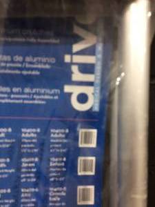 New In Package Drive Medical Aluminum Crutches&nbsp10401-8 Youth Patient Height 46 to 52