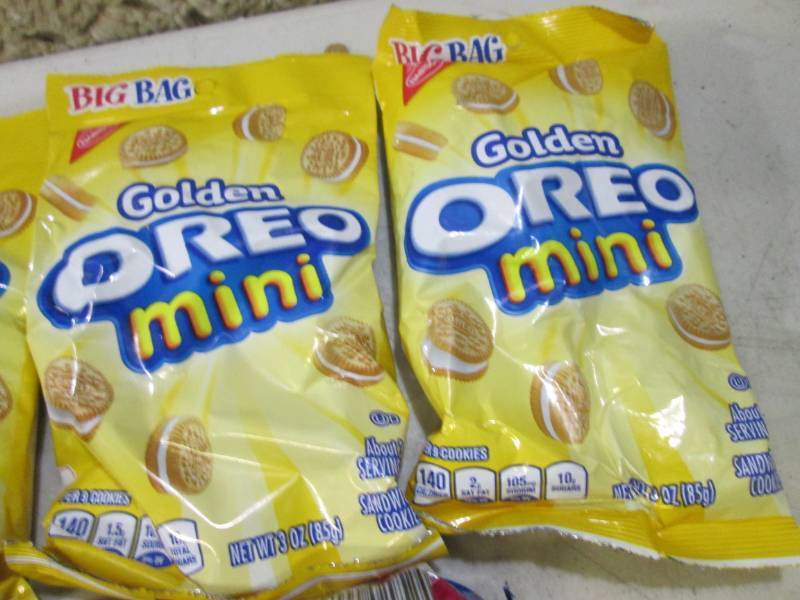 lot 281 image: Assorted Oreo Cookies and Candy Bar...