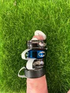Lot of 4 Batman Rings Size 6, 7,7,8