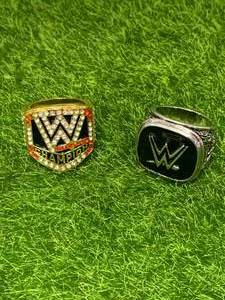 Lot of 2 WW Wrestling Replica Hall of Fame Rings
