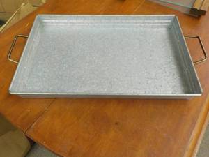 Galvanized Pan 18 x 12 x 2...