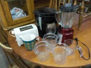 Oster blender, Sunbeam Coffee, Toas...