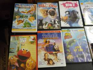 DVDs...
