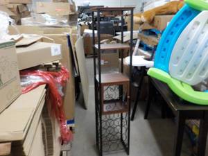 Metal and Wood Wine Rack 12 x 11 59...