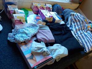 Womens Clothing and stockings...