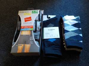 Goodfellow Dress Socks and Hanes XL...