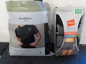 Goodfellow T Shirts and Hanes Boxer...