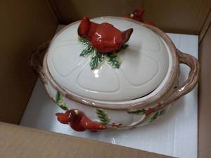 Cardinal Soup Tureen...