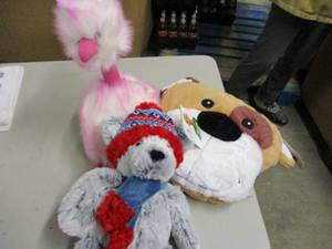 3 Stuffed Animals...