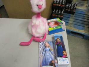 Stuffed Animals and Frozen Anna and...
