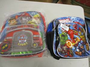 Marvel Backpack and Paw Patrol Live...
