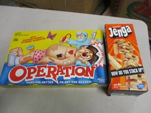 Classic Jenga and Operation...