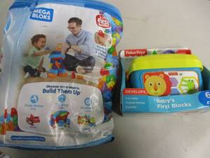 Fischer Price 10 Block Set and Mega...