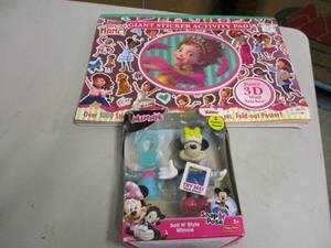 Minnie Mouse Figure and Fancy Nancy...