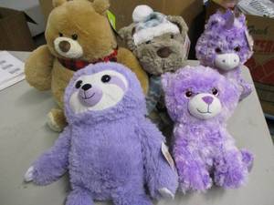 5 Stuffed Animals...