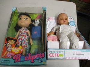 My Sleepy Baby Doll and Back Pets D...